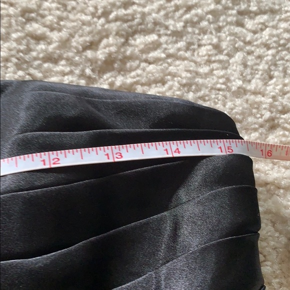 Black Silk Fringe Dress - Picture 6 of 8